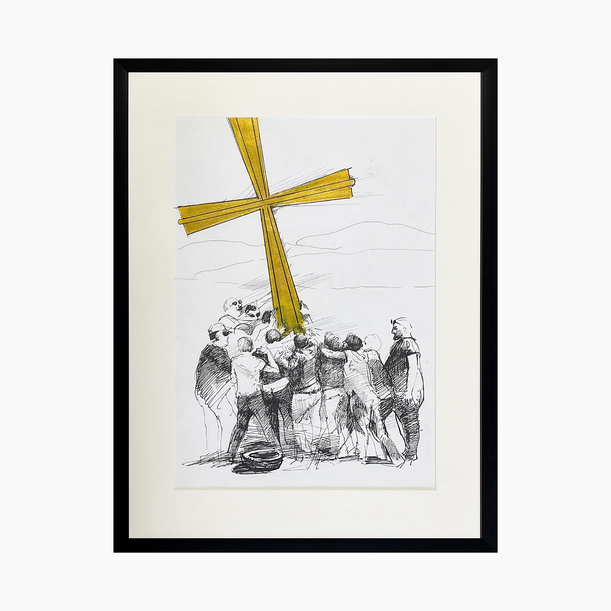 „ჯვრის აღმართვა“ – ირაკლი ჩიქოვანი